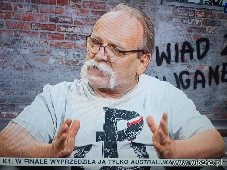 Tak wygląda stary propagandysta impotent 