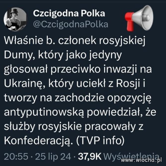 Jakoś mnie to wcale nie zdziwiło ...