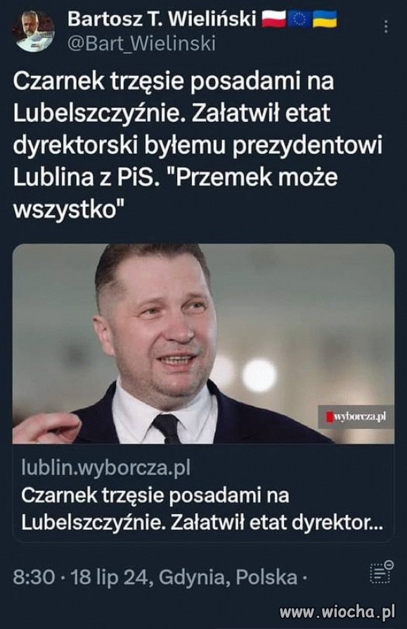 Czarnek załatwi