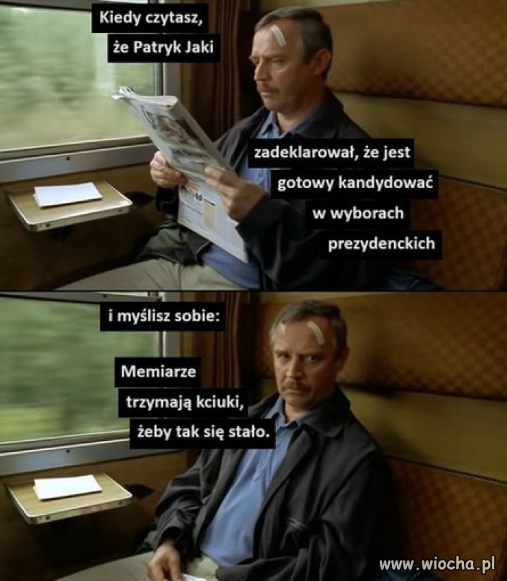 Już raz próbował...zdobył 28,53 proc. na prezydenta Warszawy!