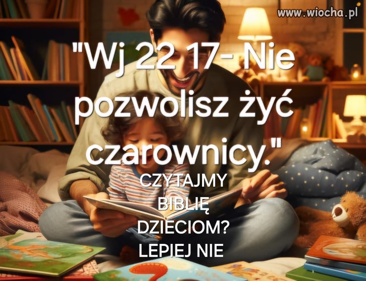 Lepiej nie czytać biblii dzieciom 6.