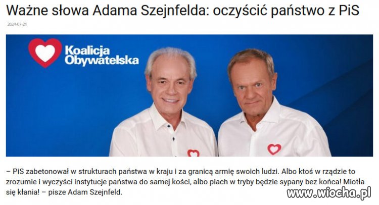 Dywersja kliki Mafii PiSu, nadal trwa w Polsce!