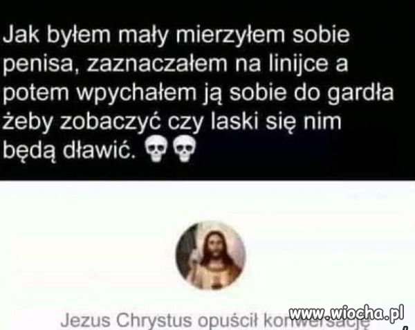 Buk go opuścił.