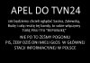 Bardzo dobry apel do wszystkich normalnych TV ...