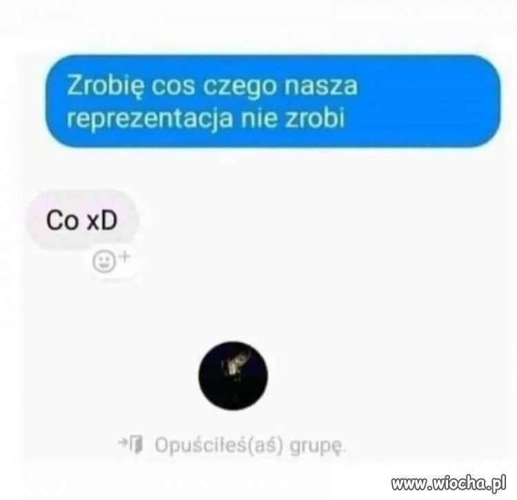 Opuścił grupę 
