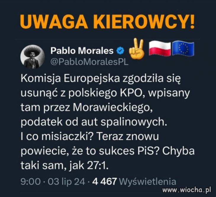 Z rozpędu będą krzyczeć, że to wina Tuska, bo PIS to stan umysłu.