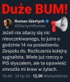 Będzie się działo! Wielu, oj wielu będzie siedziało ... 