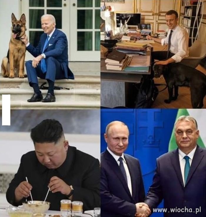 Znani przywódcy i ich pupile