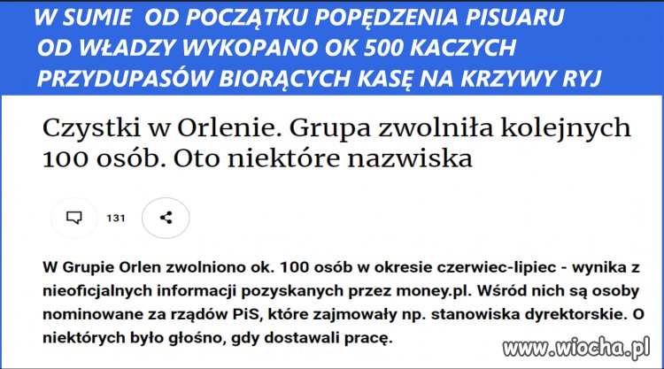 A to tylko Orlen
