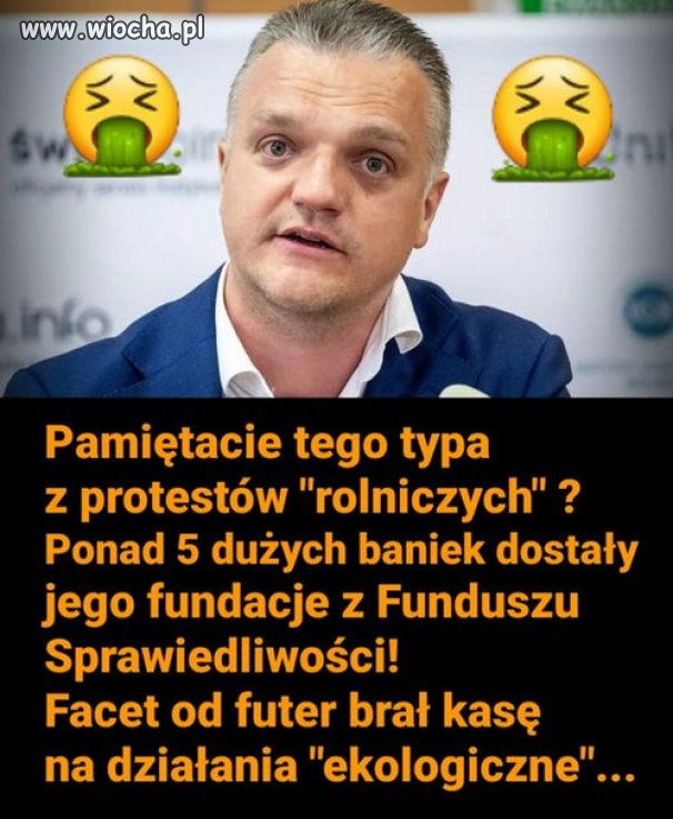 "Rolnik" ze stajni Rydzyka, ciekawe czy sie podzielil?