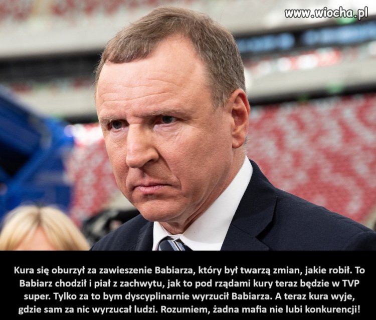 To se Babiarz znalazł obrońcę!