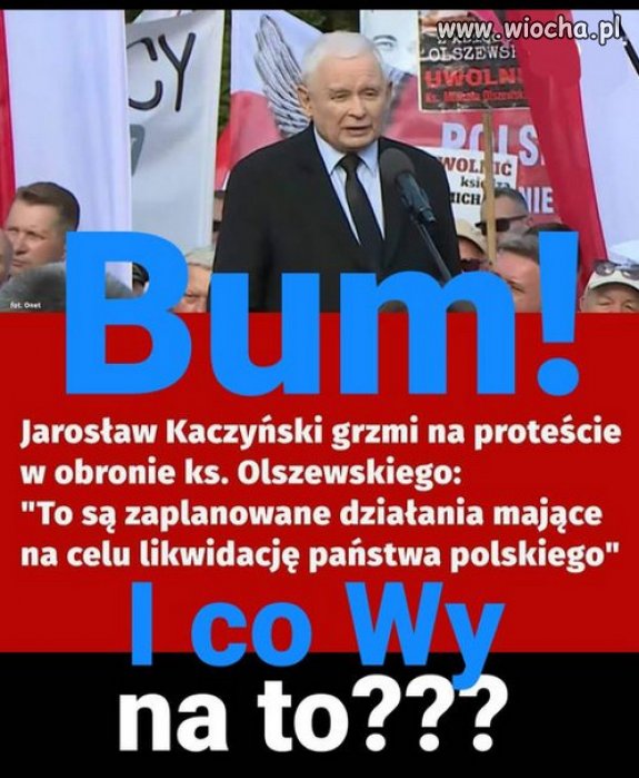 Wariat Lekarza!!! Mówi do swojego elektoratu...