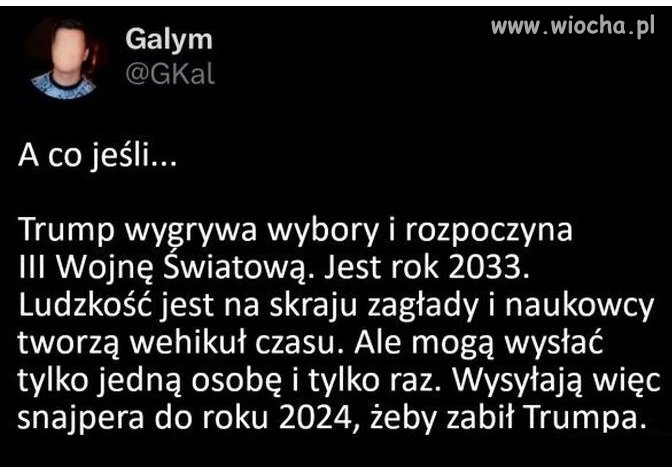 Alternatywne wyjaśnienie zamachu na Trumpa