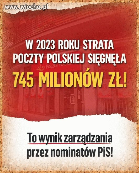 Kolejny pisowski "sukces"
