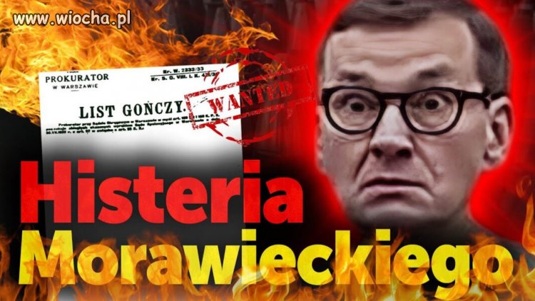 Były premier PiS jest przerażony listem gończym