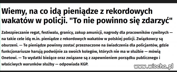 Związkowcy sie obudzili.Przypomnę:skrzydła aniołów