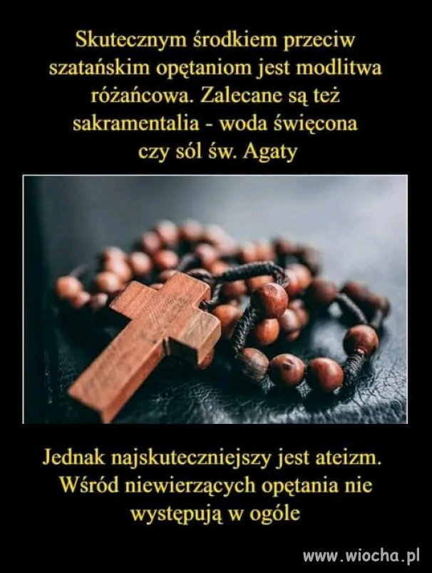 Opętania występują najczęściej wśród fanatyków religijnych!