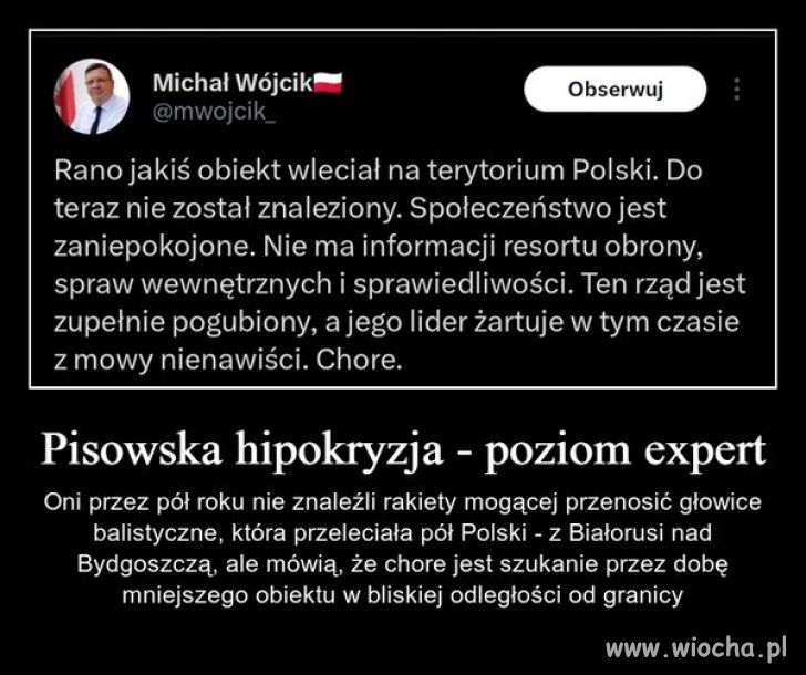 Wójcik, dobrze, że ty nie jesteś pogubiony ...