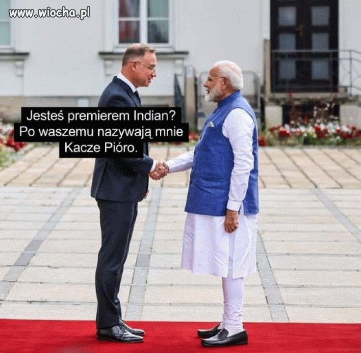 Anżej spotkał się z premierem Indii