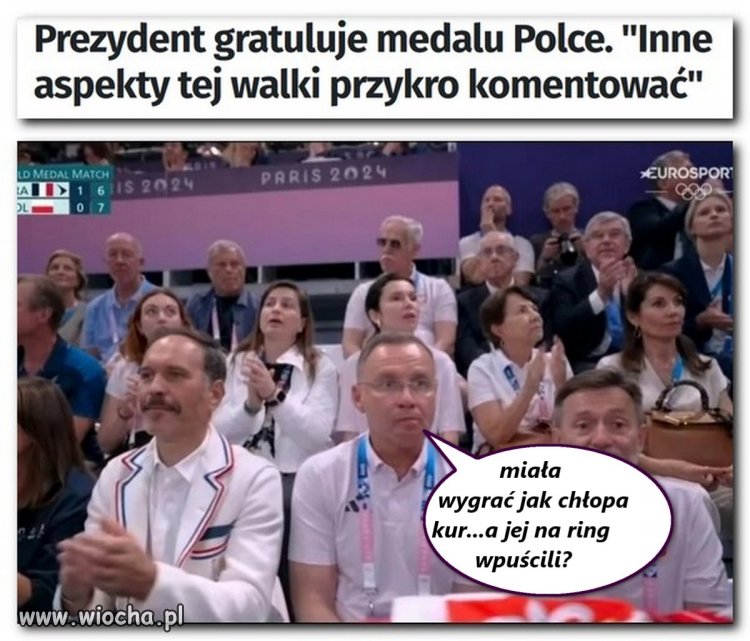 Anżej gratuluje