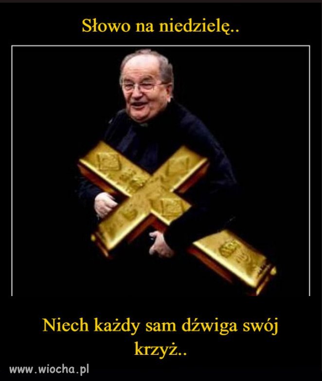 Czy macie numer konta, oszusta Rydzyka?