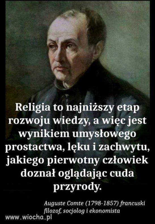 Religia jest dla "maluczkich" o małym rozumku...