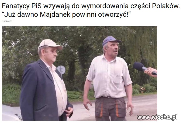 Zdziczenie elektoratu PiSu Kaczyńskiego