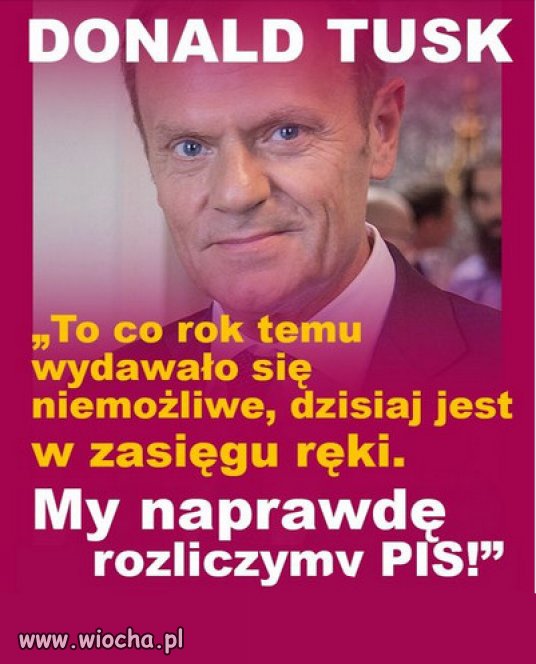 Niech PiSiory sie nie pocieszaja, ze nikt nie bedzie siedzial...
