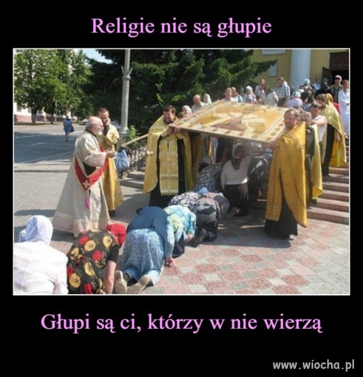 Religie to dobra maszynka do wyciągania kasy ...