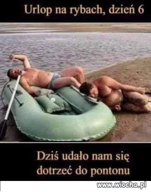 Jutro rozłożymy namiot