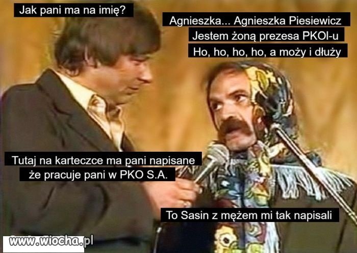 Moja żona jest z zawodu żoną prezesa