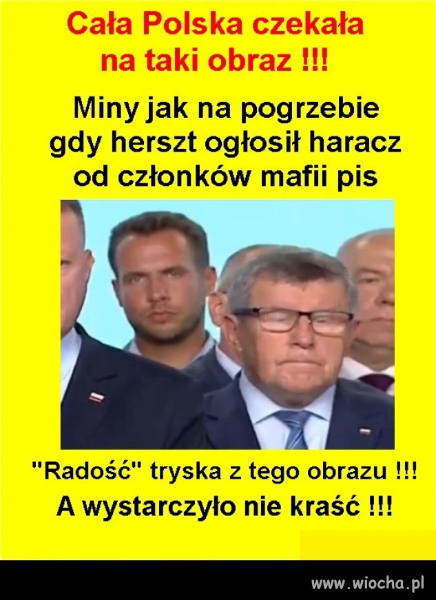 Mam teraz płacić na partię? No jak to? 