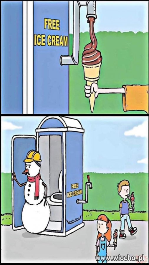 Lody nad polskim morzem.