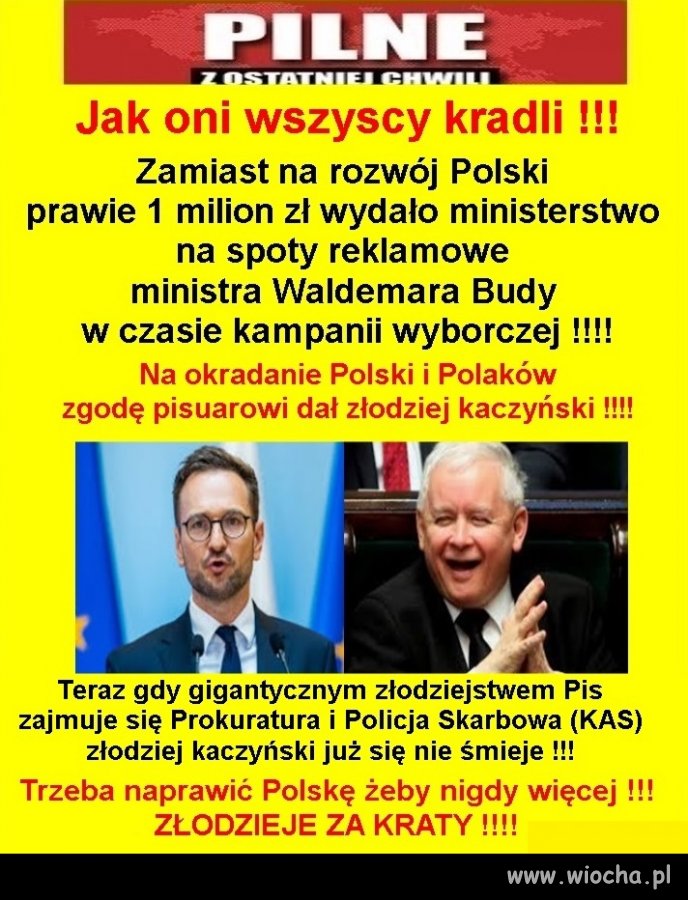 Czy kogoś to jeszcze dziwi ?  Kradli na potęgę !