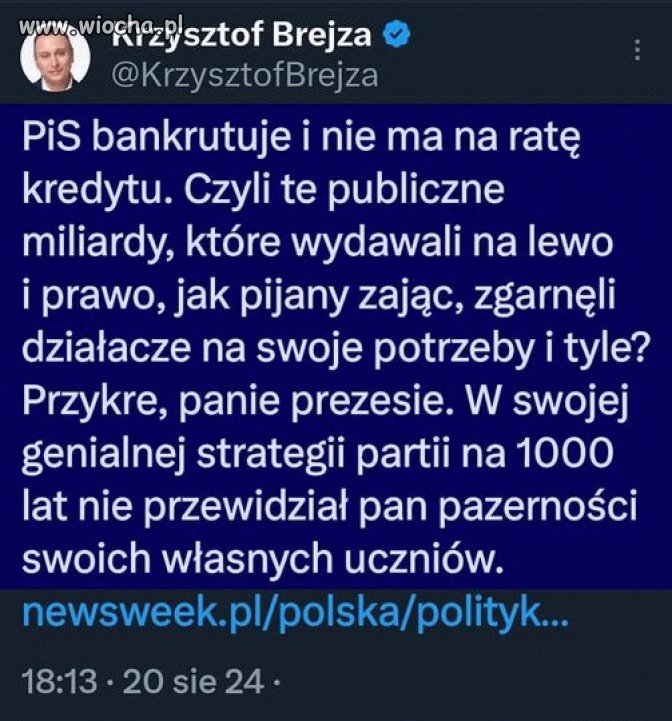 PIS rozpada się od środka