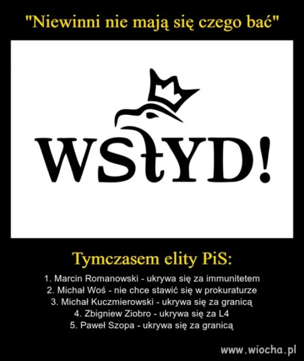 Oni wstydu nie mają !