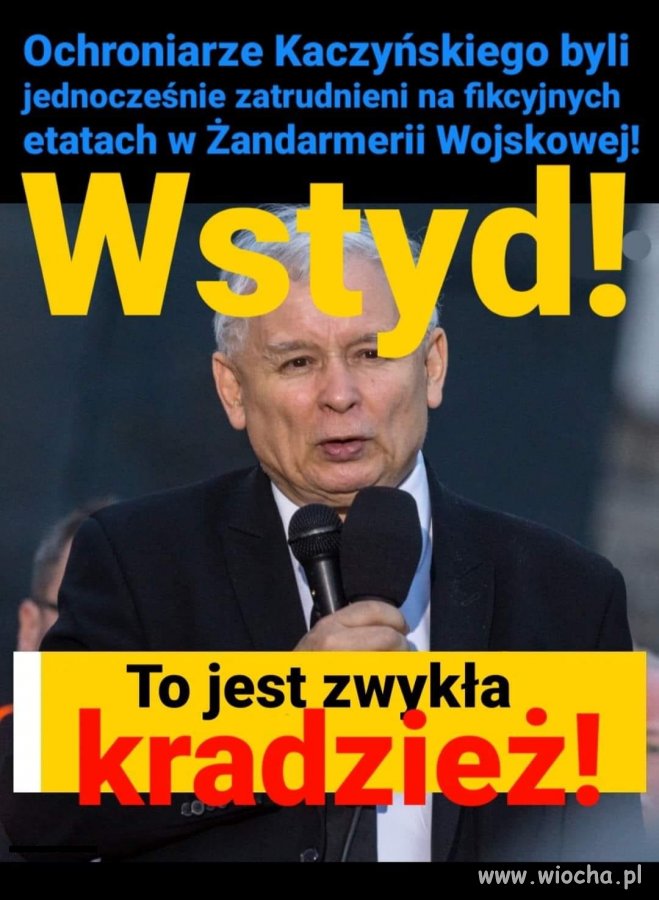 Złodzieje+. Tu też kradli, żeby dofinansować ...