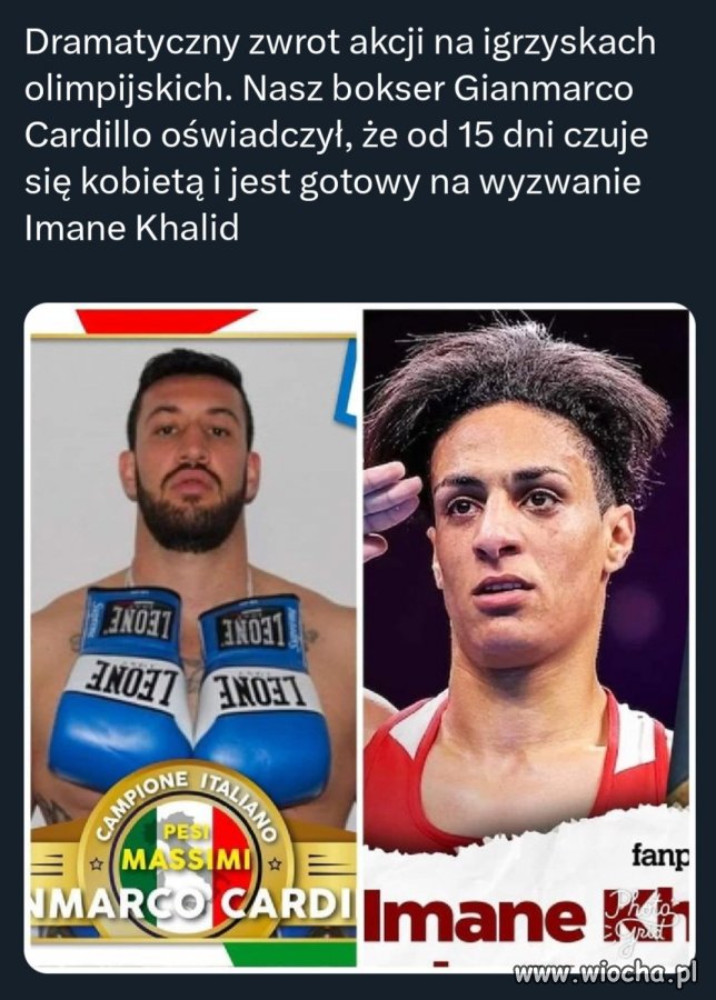 Znowu zaczne oglac olimpiadę...
