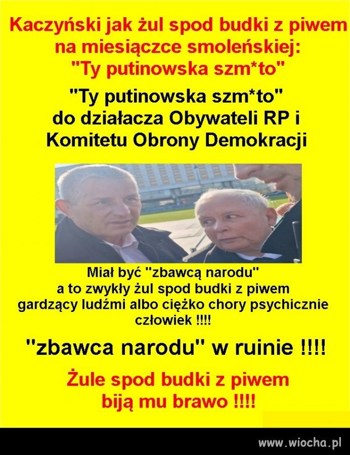 I kto to mówi? Warto przypomnieć co gadał w swoim