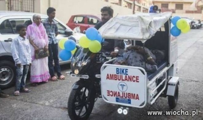 Najtańszy ambulans jaki znaleźli
