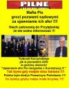 Mafia Pis grozi pozwami sądowymi za ujawnianie ich afer !