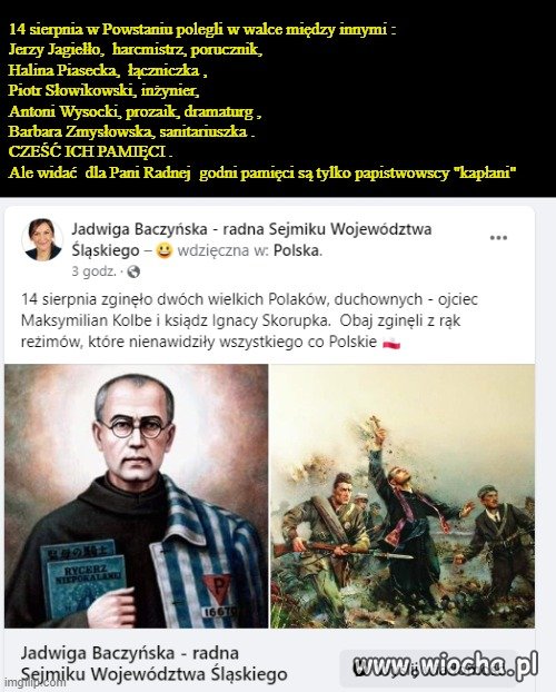 Wybiórcza pamięć historyczna...