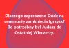 Przynajmniej zakonczenie olimpiady, bylo katolickie!