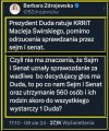 Jeden Duda wystarczy