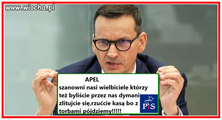 Heja pismackie tumaństwo, łapać się za kieszenie