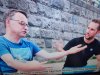 Zapoznawcze spotkanie dwóch kumpli spod celi 