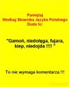Warto znać język ojczysty ...