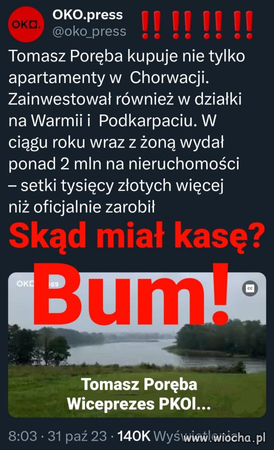 Nie wiecie? W tym PKOlu dwa miliony to żadna kasa