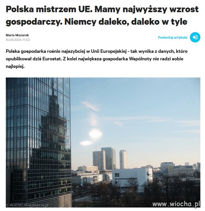 To nazywam prawdziwym sukcesem! To wina Tuska...