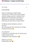 Ogłoszenie.   